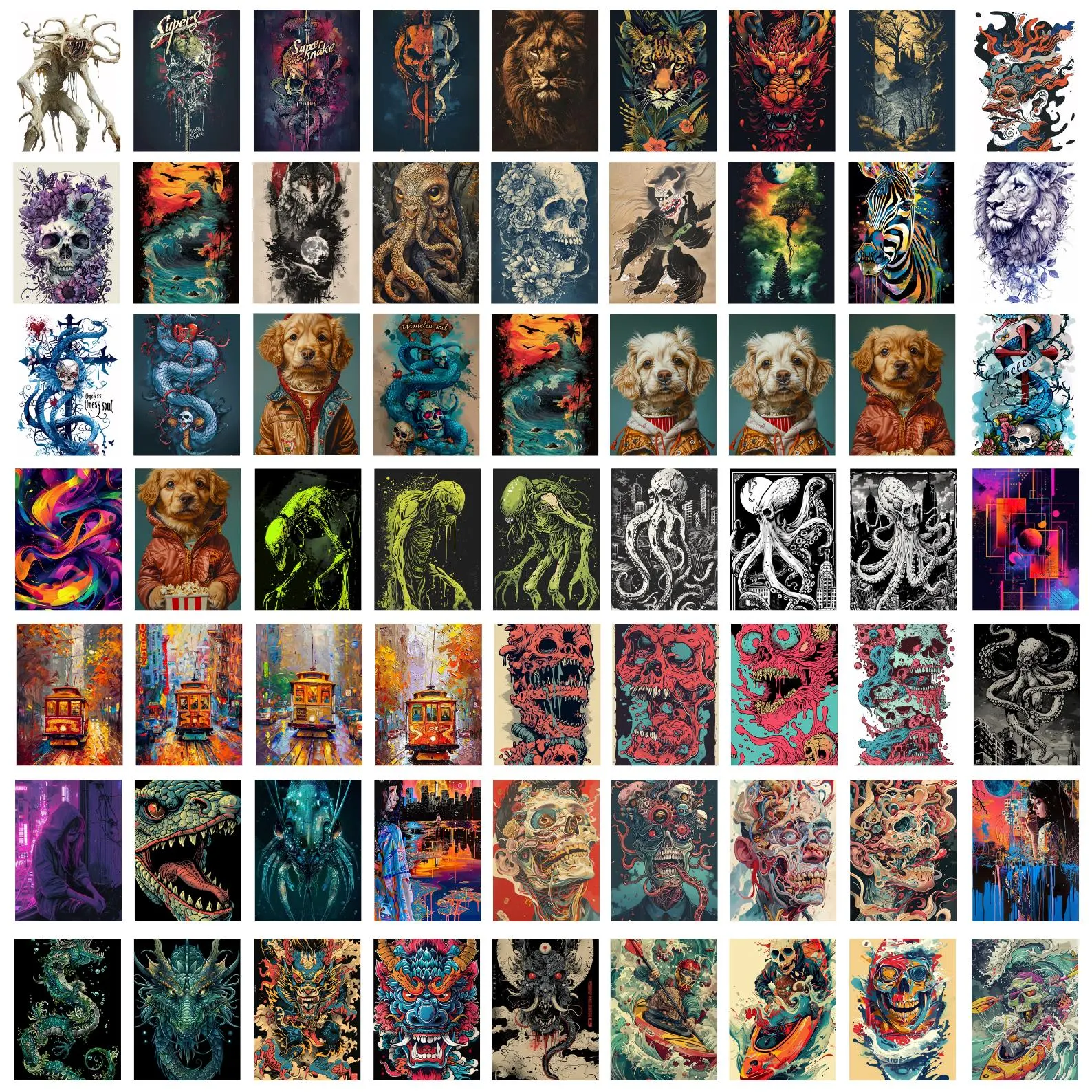 T-shirt design preview — Dark Art & Tattoo